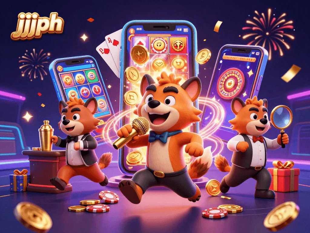 Ang jjjph ay nag-aalok ng masayang casino club na may mga hyena na nag-eentertain at naglilingkod ng inumin.