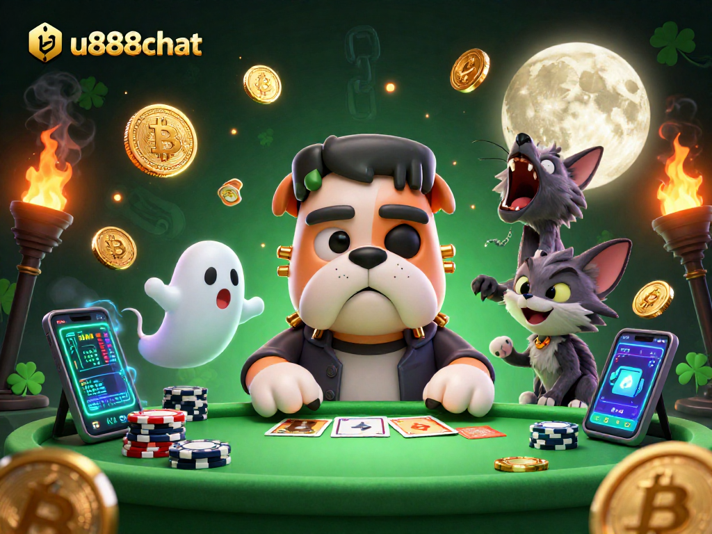 Engage in captivating gameplay at u888chat with dynamic card games featuring unique characters and vibrant crypto elements.