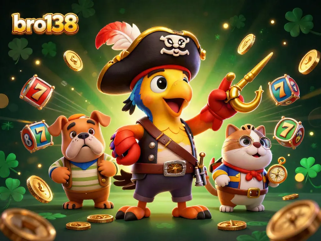 Engage with bro138's thrilling slots adventure featuring pirates and jackpots!