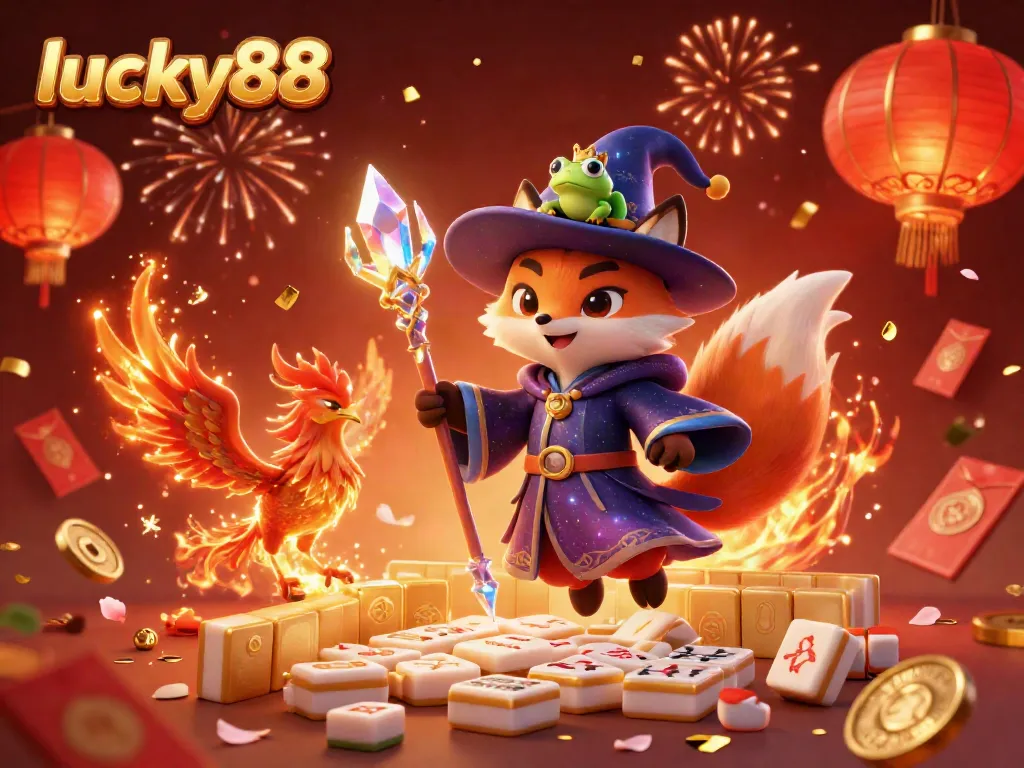 Experience the vibrant lucky88 casino atmosphere with dynamic characters and rich gaming elements.
