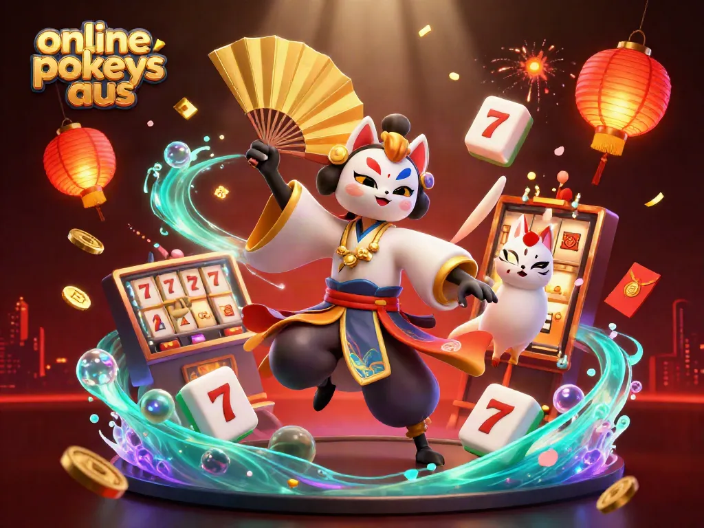 Experience thrilling gameplay with online pokies aus featuring vibrant characters and dynamic elements.