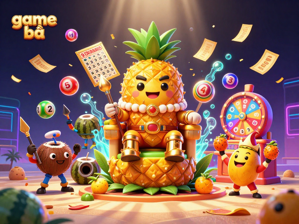 Engage in thrilling game bài action with vibrant characters in an exciting casino scene.